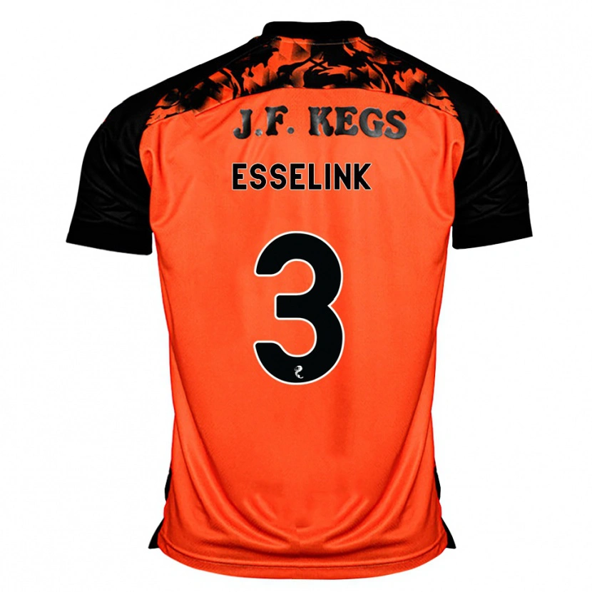 Danxen Damen Bert Esselink #3 Orange Schwarz Weiß Heimtrikot Trikot 2026/27 T-Shirt Schweiz