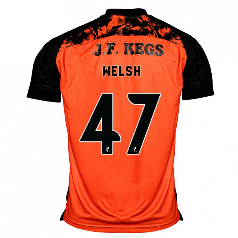Danxen Damen Harry Welsh #47 Orange Schwarz Weiß Heimtrikot Trikot 2026/27 T-Shirt Schweiz