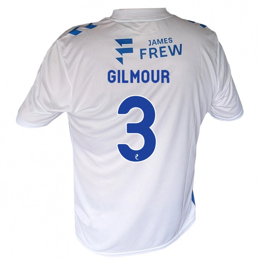 Danxen Damen Josh Gilmour #3 Königsblau Weiß Heimtrikot Trikot 2026/27 T-Shirt Schweiz