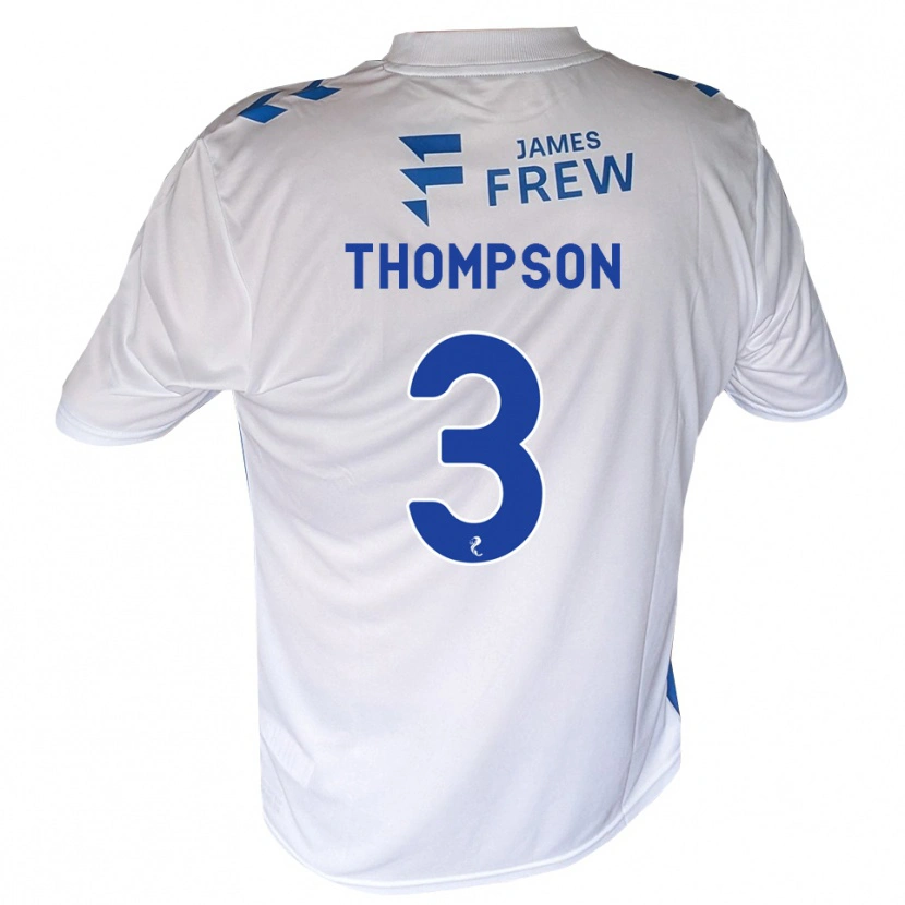 Danxen Damen Dominic Thompson #3 Königsblau Weiß Heimtrikot Trikot 2026/27 T-Shirt Schweiz