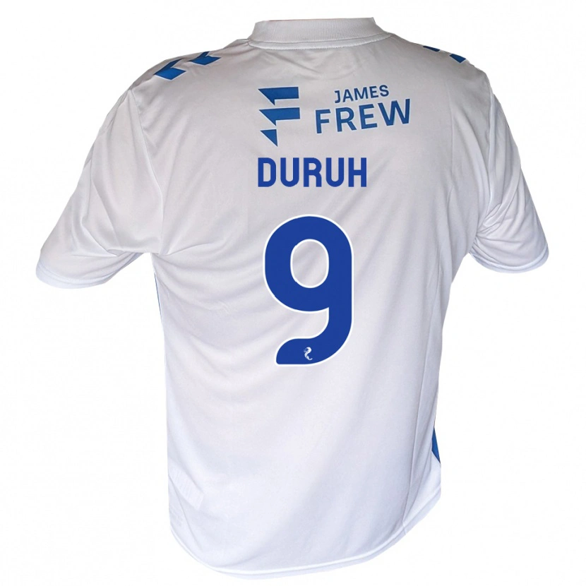 Danxen Damen Samuel Duruh #9 Königsblau Weiß Heimtrikot Trikot 2026/27 T-Shirt Schweiz