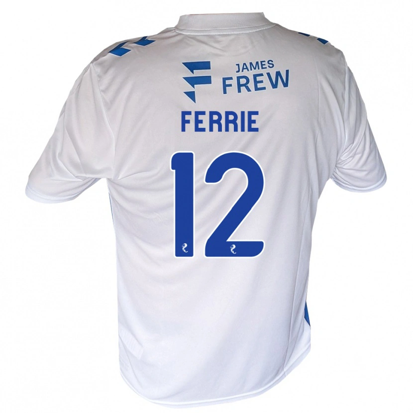 Danxen Damen Calum Ferrie #12 Königsblau Weiß Heimtrikot Trikot 2026/27 T-Shirt Schweiz