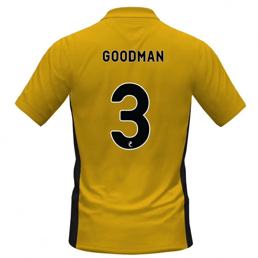 Danxen Damen Mya Goodman #3 Orange Schwarz Heimtrikot Trikot 2026/27 T-Shirt Schweiz