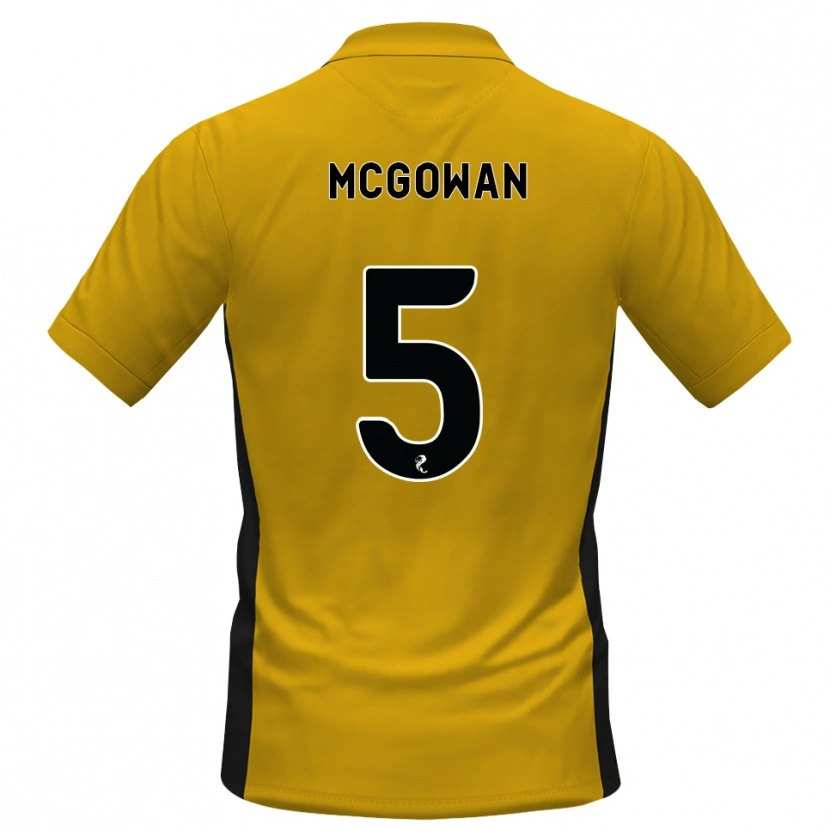 Danxen Damen Ryan Mcgowan #5 Orange Schwarz Heimtrikot Trikot 2026/27 T-Shirt Schweiz