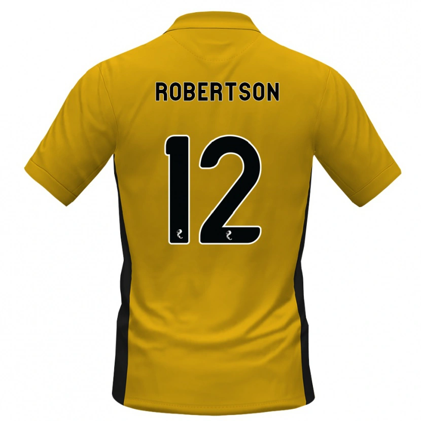 Danxen Damen Mitchell Robertson #12 Orange Schwarz Heimtrikot Trikot 2026/27 T-Shirt Schweiz