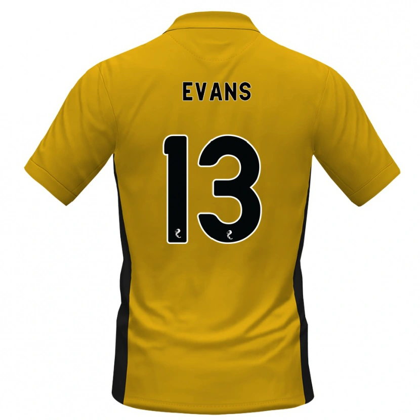 Danxen Damen Lauren Evans #13 Orange Schwarz Heimtrikot Trikot 2026/27 T-Shirt Schweiz