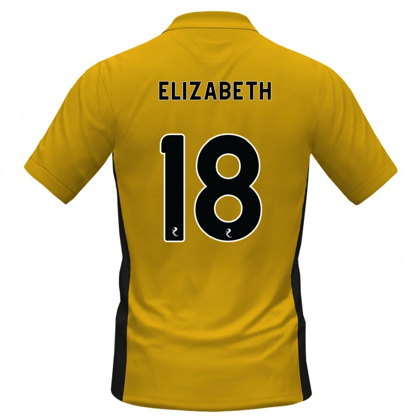 Danxen Damen Ashley Elizabeth #18 Orange Schwarz Heimtrikot Trikot 2026/27 T-Shirt Schweiz