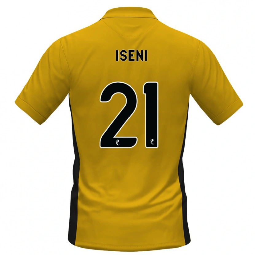 Danxen Damen Besir Iseni #21 Orange Schwarz Heimtrikot Trikot 2026/27 T-Shirt Schweiz