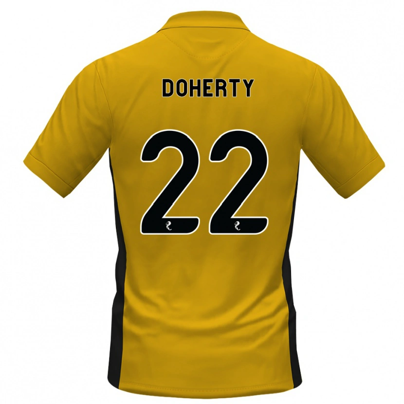 Danxen Damen Jordan Doherty #22 Orange Schwarz Heimtrikot Trikot 2026/27 T-Shirt Schweiz
