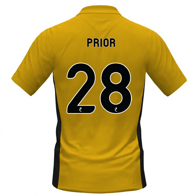 Danxen Damen Jérôme Prior #28 Orange Schwarz Heimtrikot Trikot 2026/27 T-Shirt Schweiz