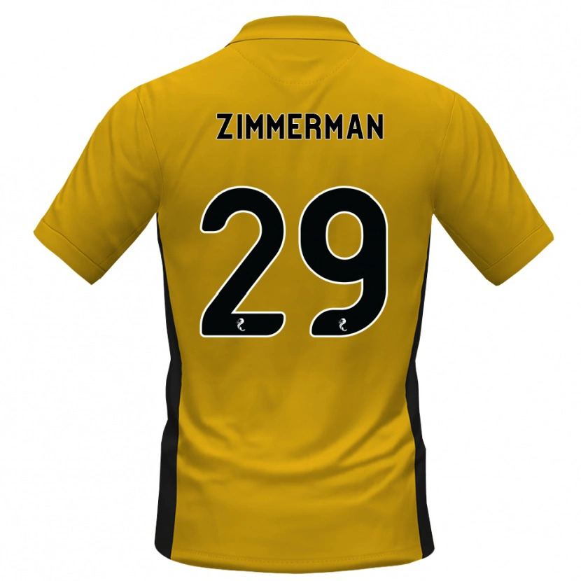 Danxen Damen Joshua Zimmerman #29 Orange Schwarz Heimtrikot Trikot 2026/27 T-Shirt Schweiz