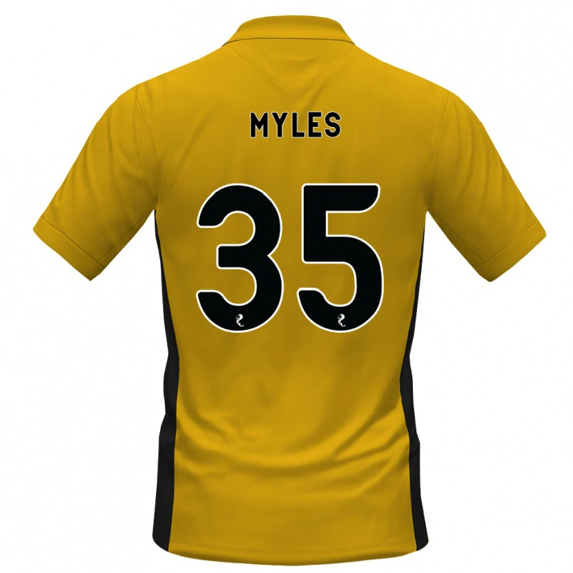 Danxen Damen Evan Myles #35 Orange Schwarz Heimtrikot Trikot 2026/27 T-Shirt Schweiz