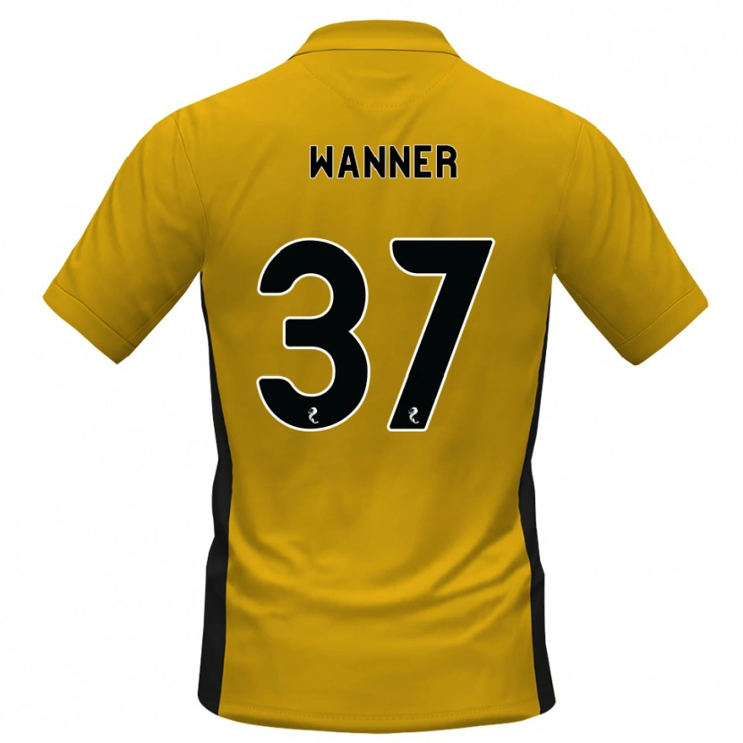 Danxen Damen Jannik Wanner #37 Orange Schwarz Heimtrikot Trikot 2026/27 T-Shirt Schweiz