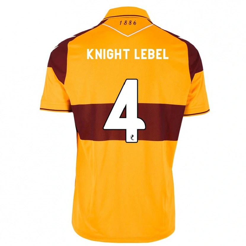 Danxen Damen Jamie Knight-Lebel #4 Maroon Orange Heimtrikot Trikot 2026/27 T-Shirt Schweiz