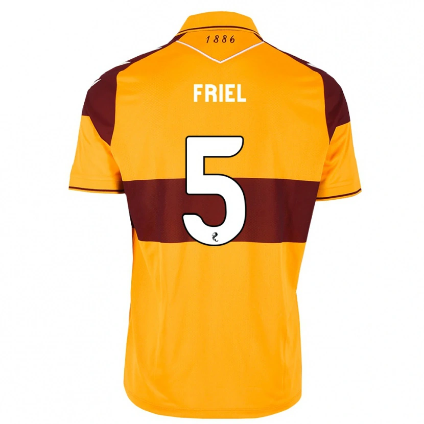 Danxen Damen Jon-Joe Friel #5 Maroon Orange Heimtrikot Trikot 2026/27 T-Shirt Schweiz