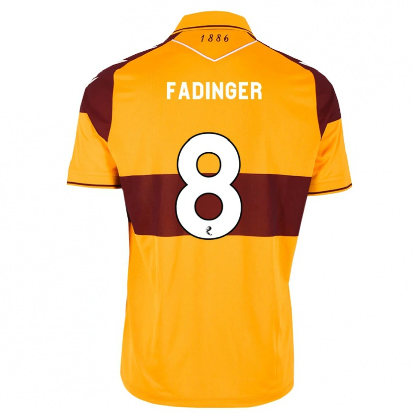 Danxen Damen Lukas Fadinger #8 Maroon Orange Heimtrikot Trikot 2026/27 T-Shirt Schweiz