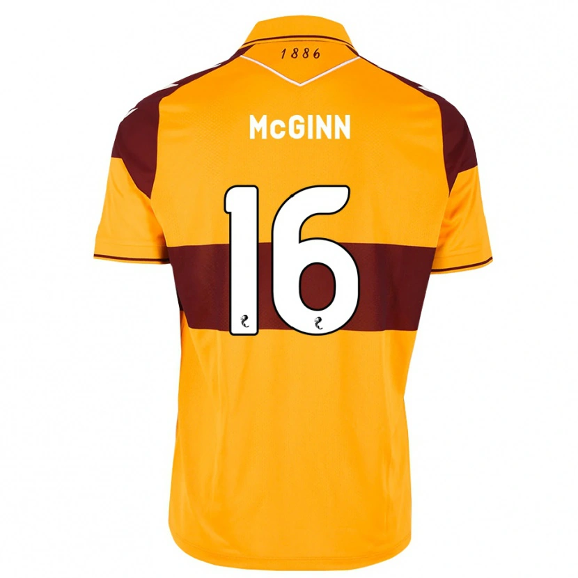 Danxen Damen Paul Mcginn #16 Maroon Orange Heimtrikot Trikot 2026/27 T-Shirt Schweiz