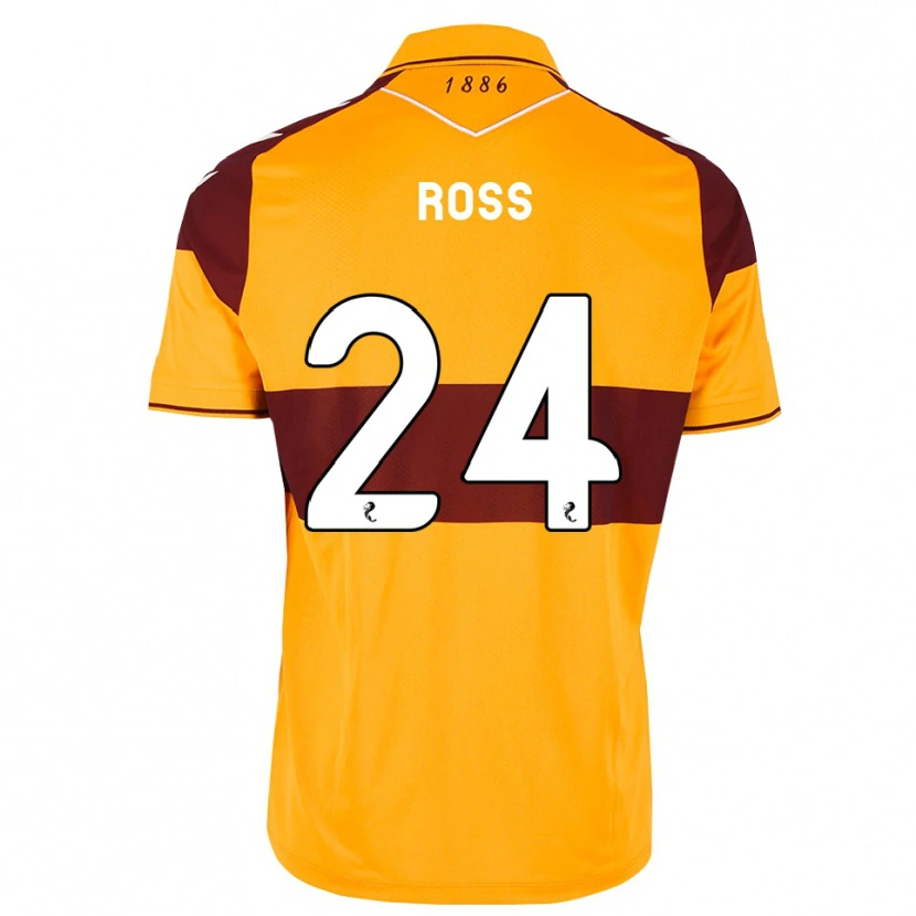 Danxen Damen Luca Ross #24 Maroon Orange Heimtrikot Trikot 2026/27 T-Shirt Schweiz