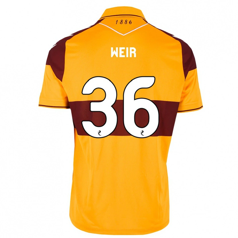 Danxen Damen Lucas Weir #36 Maroon Orange Heimtrikot Trikot 2026/27 T-Shirt Schweiz