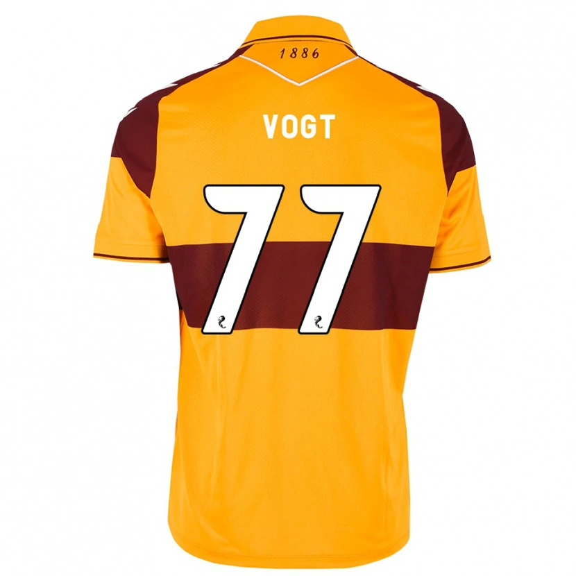 Danxen Damen Willy Vogt #77 Maroon Orange Heimtrikot Trikot 2026/27 T-Shirt Schweiz