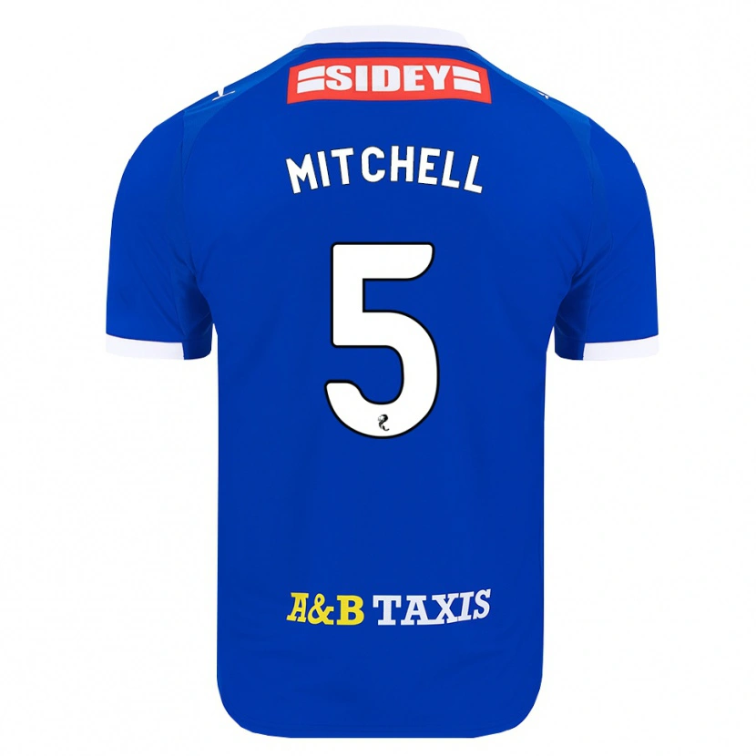 Danxen Damen Zach Mitchell #5 Blau Rot Gelb Heimtrikot Trikot 2026/27 T-Shirt Schweiz