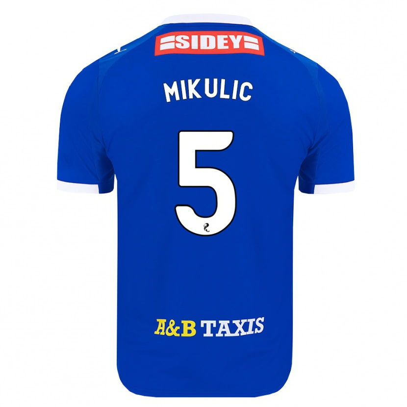 Danxen Damen Bozo Mikulic #5 Blau Rot Gelb Heimtrikot Trikot 2026/27 T-Shirt Schweiz