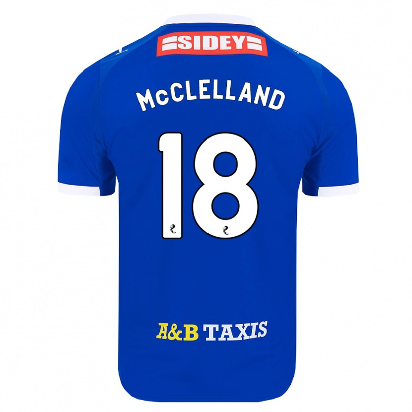 Danxen Damen Sam Mcclelland #18 Blau Rot Gelb Heimtrikot Trikot 2026/27 T-Shirt Schweiz