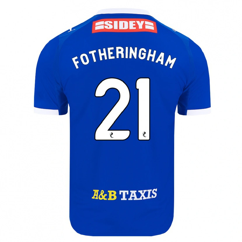 Danxen Damen Kai Fotheringham #21 Blau Rot Gelb Heimtrikot Trikot 2026/27 T-Shirt Schweiz