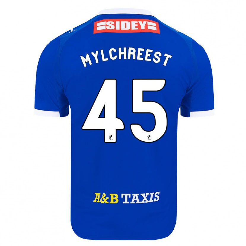 Danxen Damen Jackson Mylchreest #45 Blau Rot Gelb Heimtrikot Trikot 2026/27 T-Shirt Schweiz