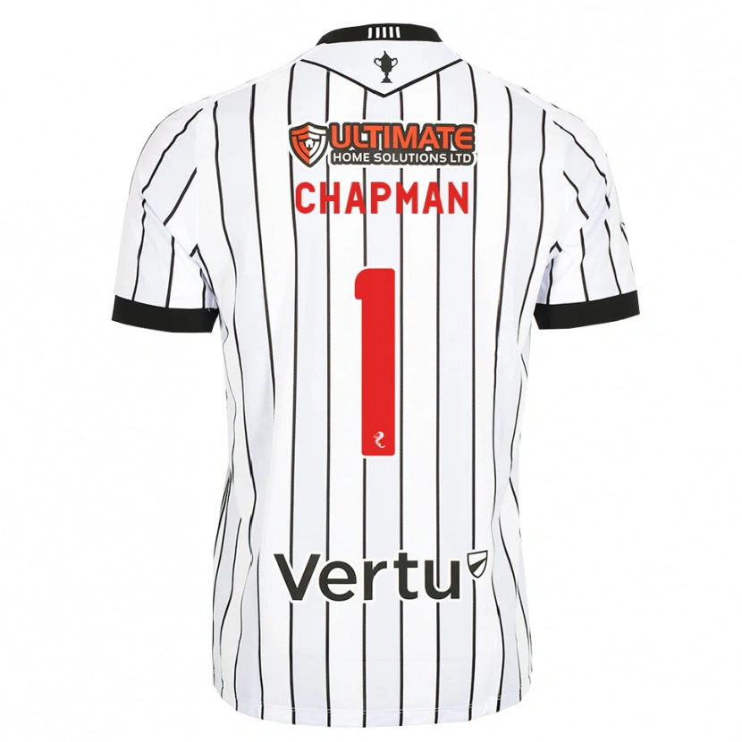 Danxen Damen Jacob Chapman #1 Weiß Schwarz Rot Heimtrikot Trikot 2026/27 T-Shirt Schweiz