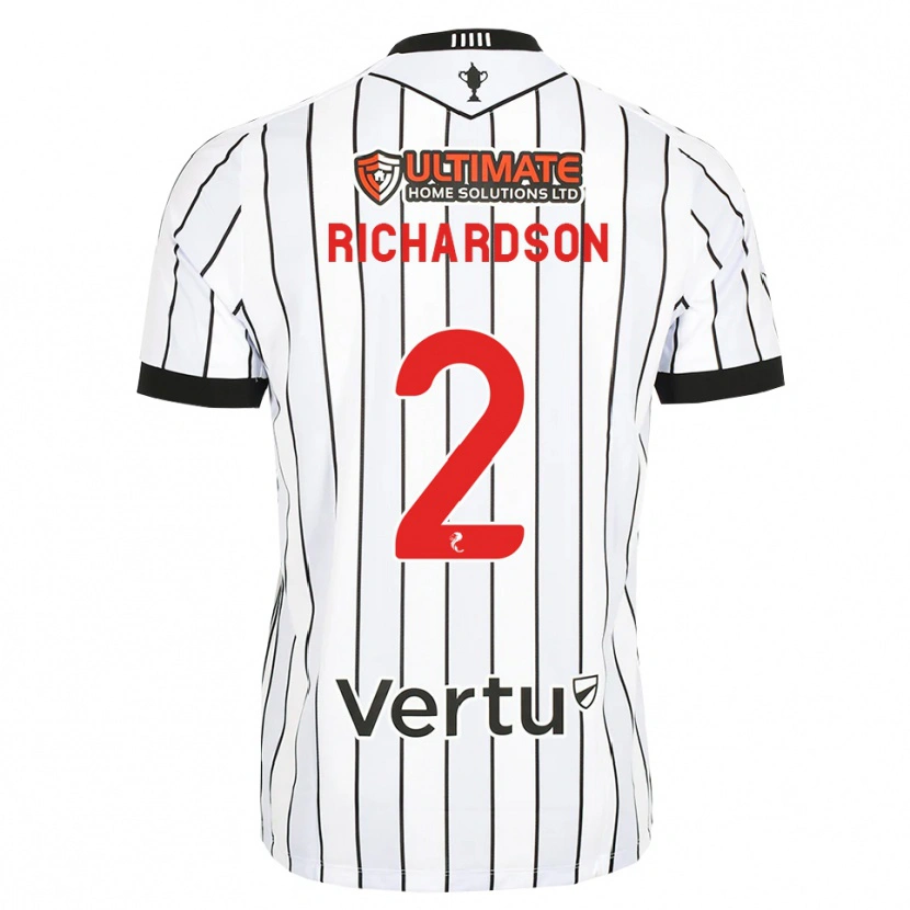 Danxen Damen Jayden Richardson #2 Weiß Schwarz Rot Heimtrikot Trikot 2026/27 T-Shirt Schweiz