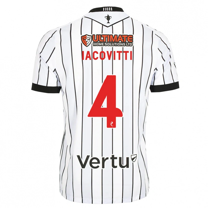 Danxen Damen Alex Iacovitti #4 Weiß Schwarz Rot Heimtrikot Trikot 2026/27 T-Shirt Schweiz