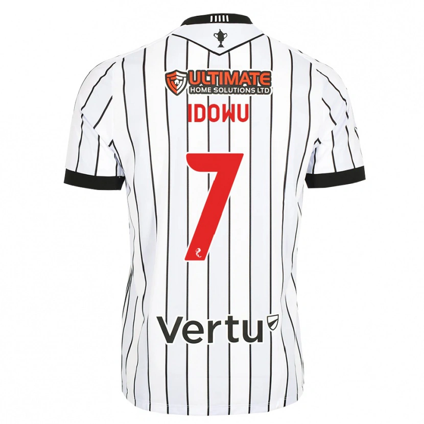 Danxen Damen Roland Idowu #7 Weiß Schwarz Rot Heimtrikot Trikot 2026/27 T-Shirt Schweiz