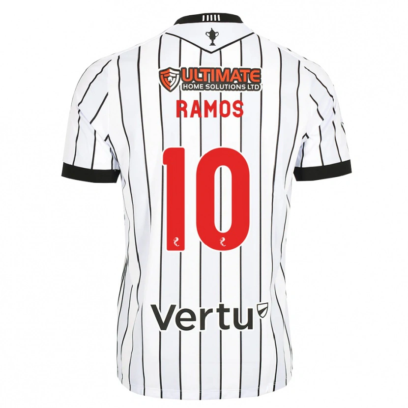 Danxen Damen Samuel Ramos #10 Weiß Schwarz Rot Heimtrikot Trikot 2026/27 T-Shirt Schweiz