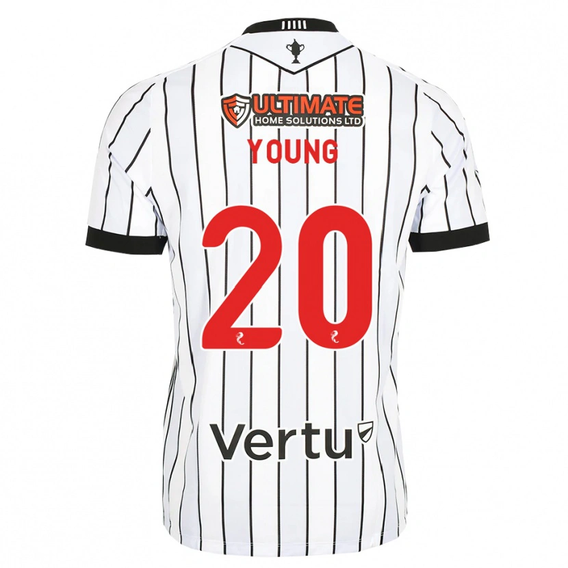 Danxen Damen Jake Young #20 Weiß Schwarz Rot Heimtrikot Trikot 2026/27 T-Shirt Schweiz