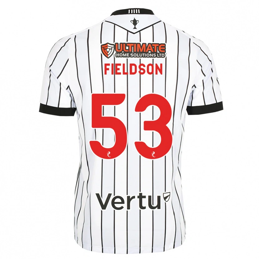 Danxen Damen Henry Fieldson #53 Weiß Schwarz Rot Heimtrikot Trikot 2026/27 T-Shirt Schweiz