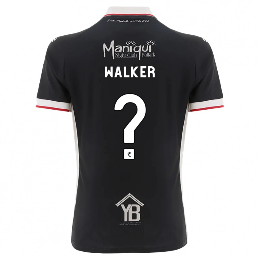 Danxen Damen Fiona Walker #0 Schwarz Weiß Rot Heimtrikot Trikot 2026/27 T-Shirt Schweiz