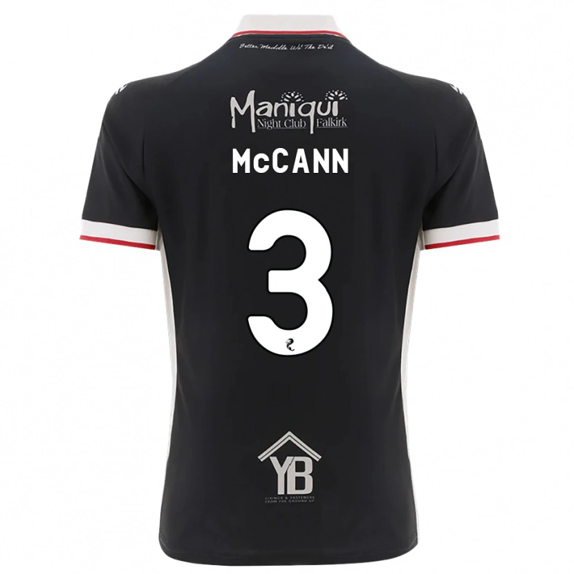 Danxen Damen Leon Mccann #3 Schwarz Weiß Rot Heimtrikot Trikot 2026/27 T-Shirt Schweiz