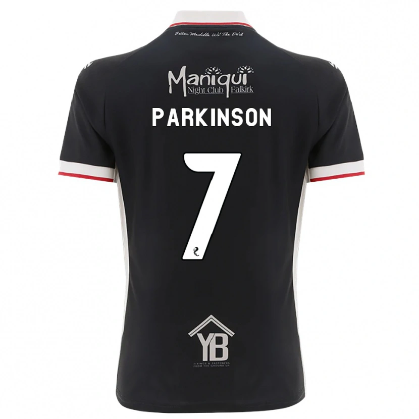 Danxen Damen Ben Parkinson #7 Schwarz Weiß Rot Heimtrikot Trikot 2026/27 T-Shirt Schweiz