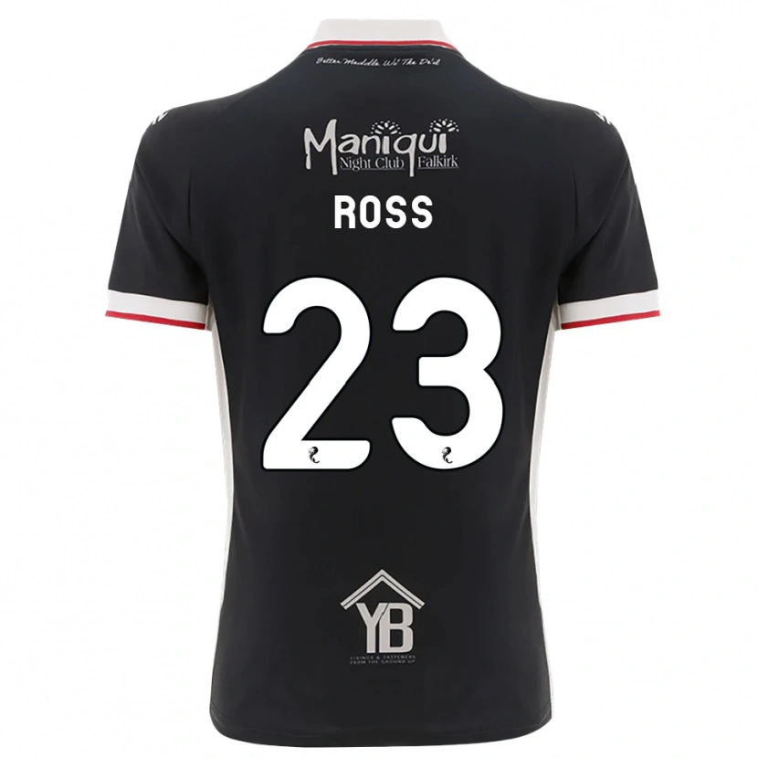 Danxen Damen Ethan Ross #23 Schwarz Weiß Rot Heimtrikot Trikot 2026/27 T-Shirt Schweiz