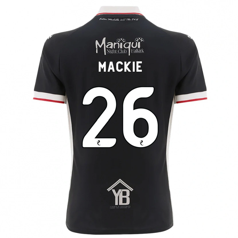Danxen Damen Sean Mackie #26 Schwarz Weiß Rot Heimtrikot Trikot 2026/27 T-Shirt Schweiz