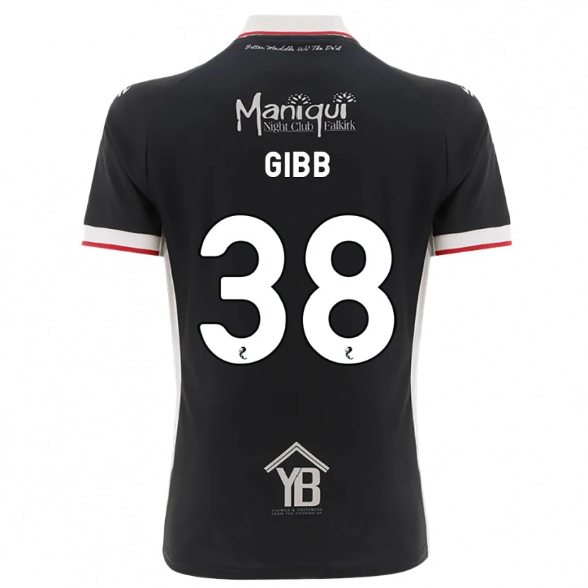 Danxen Damen Thomas Gibb #38 Schwarz Weiß Rot Heimtrikot Trikot 2026/27 T-Shirt Schweiz