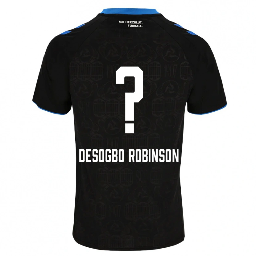 Danxen Damen Jermaine Desogbo Robinson #0 Schwarz Weiß Rot Heimtrikot Trikot 2026/27 T-Shirt Schweiz