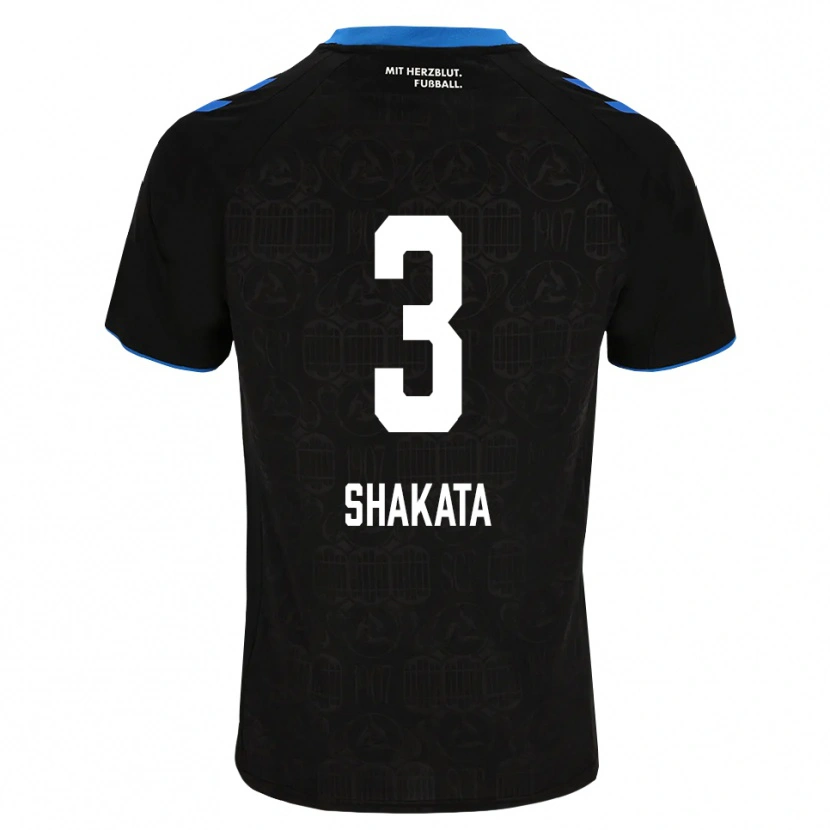 Danxen Damen Haruto Shakata #3 Schwarz Weiß Rot Heimtrikot Trikot 2026/27 T-Shirt Schweiz