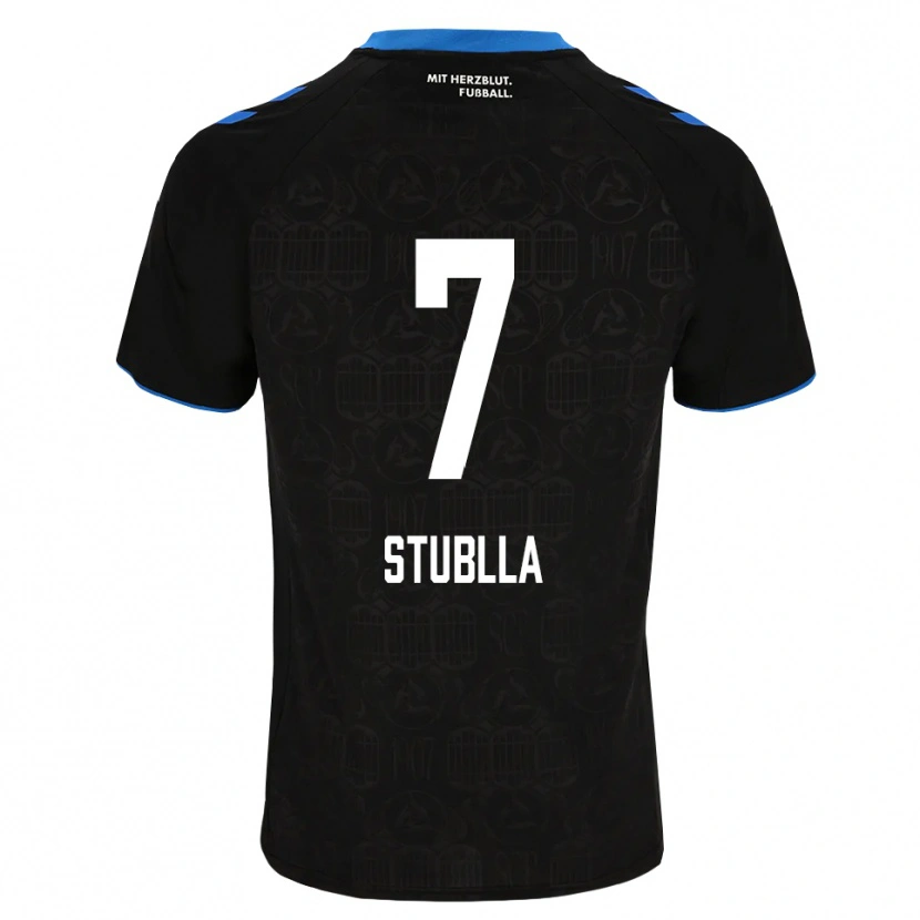Danxen Damen Shkrep Stublla #7 Schwarz Weiß Rot Heimtrikot Trikot 2026/27 T-Shirt Schweiz