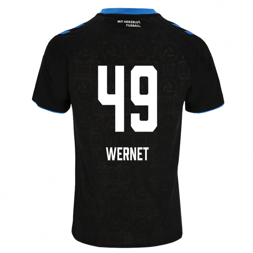 Danxen Damen Vigo Wernet #49 Schwarz Weiß Rot Heimtrikot Trikot 2026/27 T-Shirt Schweiz