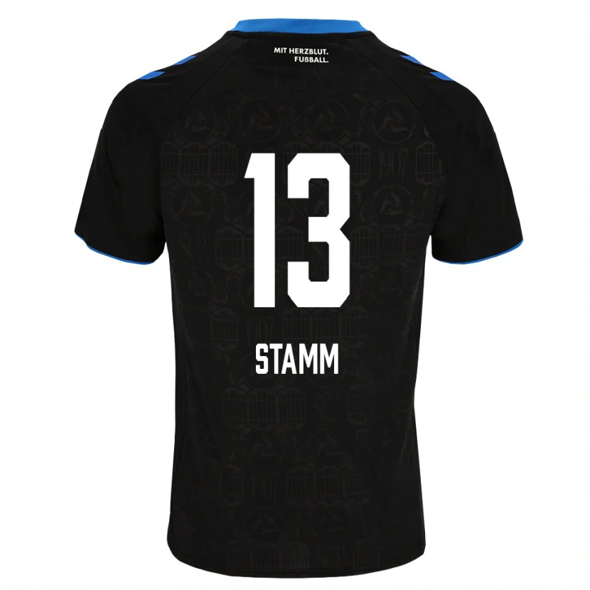 Danxen Damen David Stamm #13 Schwarz Weiß Rot Heimtrikot Trikot 2026/27 T-Shirt Schweiz