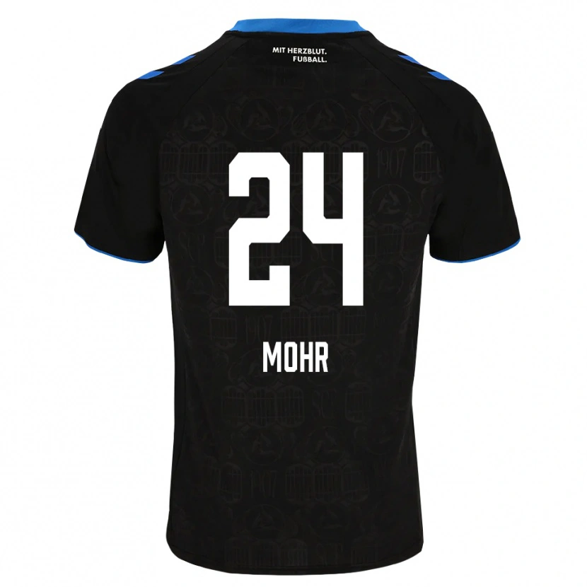 Danxen Damen Niklas Mohr #24 Schwarz Weiß Rot Heimtrikot Trikot 2026/27 T-Shirt Schweiz