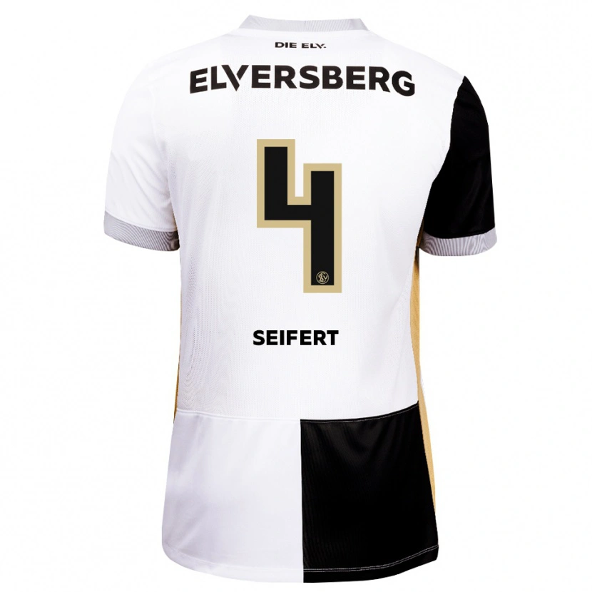 Danxen Damen Luis Seifert #4 Schwarz Weiß Braun Heimtrikot Trikot 2026/27 T-Shirt Schweiz