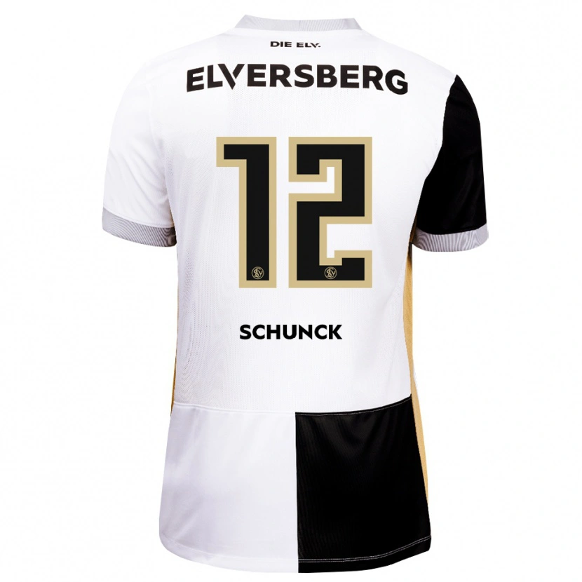 Danxen Damen Jan Schunck #12 Schwarz Weiß Braun Heimtrikot Trikot 2026/27 T-Shirt Schweiz